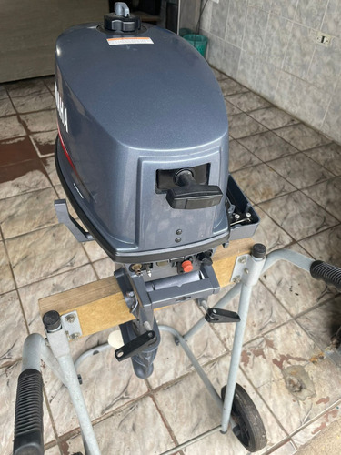 Bote Inflável Fundo Rígido Com Motor Yamaha 4hp