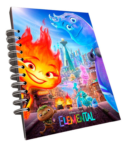 Cuadernos Elementos Pixar Tapa Dura