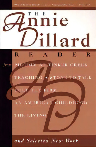 The Annie Dillard Reader, De Annie Dillard. Editorial Harpercollins Publishers Inc, Tapa Blanda En Inglés