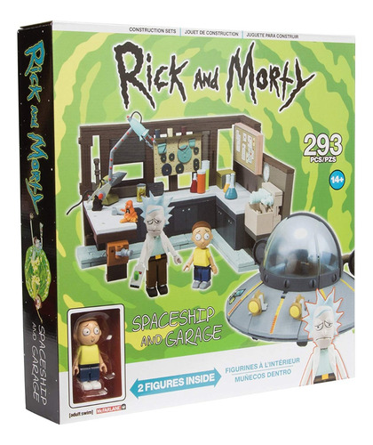 Mcfarlane Toys Rick And Morty Spaceship And Garage