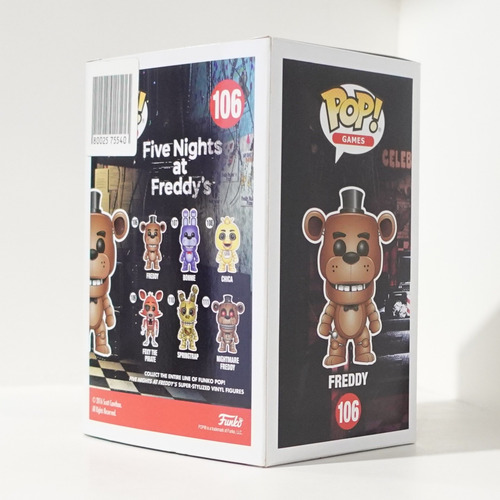 Funko Pop! Five Nights At Freddy's - Freddy 106 Flocked (Usado)