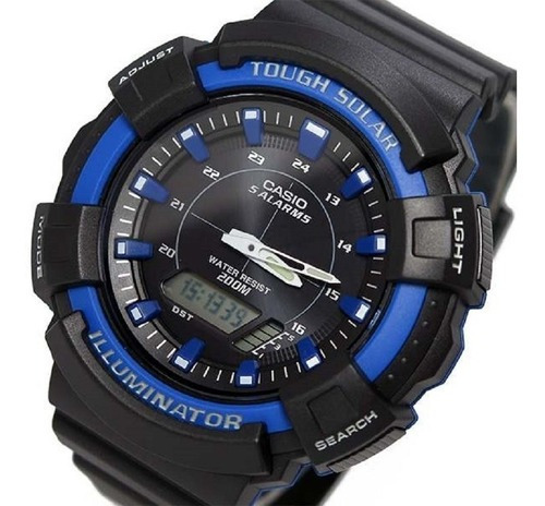 Reloj Casio Ad-s800wh-2a2 Para Caballero Deportivo Negro Azu