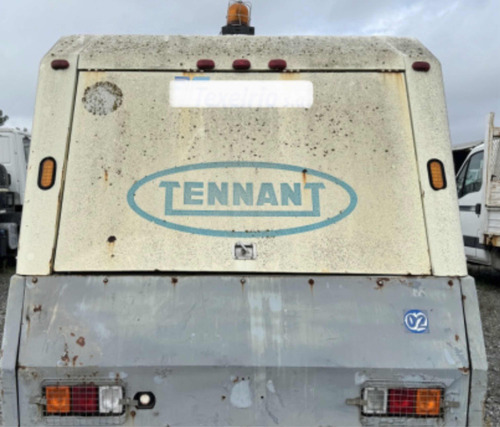 Camion Gmc Motor Cat Con Barredora Tennant C/barrecordon