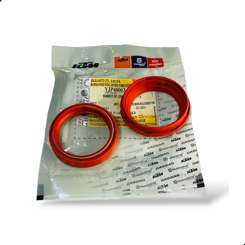 Retenedor De Barras Duke 200 / 390 / Rc 200 Naranja Orig Ktm