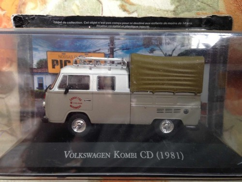 Bx15 Queridas Picapes Volkswagen Kombi Cabine Dupla Cd 1981