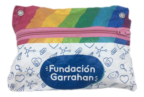 Imagen 1 de 3 de Eco Cartuchera - Frase Cinta Colores - Fundación Garrahan