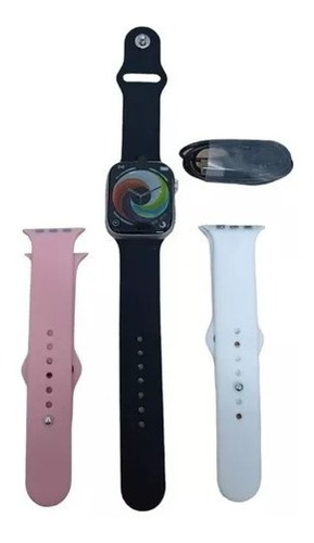 Imagen 7 de 7 de Smartwatch Noga Reloj Inteligente Ng-sw11 +2 Mallas Silicona