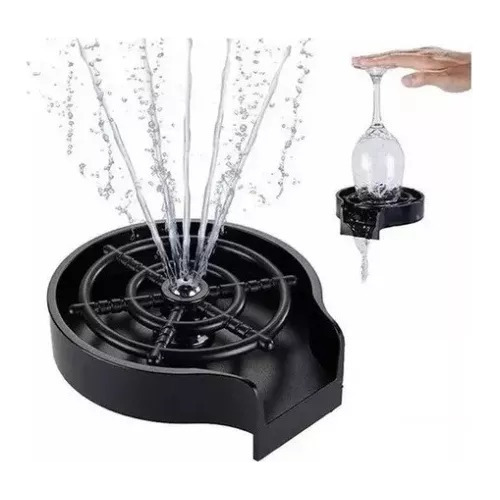 Lava Copas Automático Para Bachas Enjuaga Lava Copas Vasos