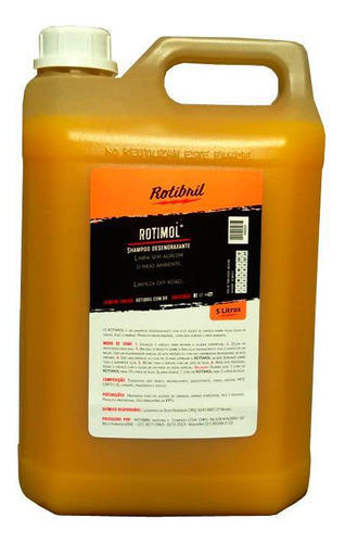 Rotibril Rotimol Shampoo Desengraxante 5 Litros