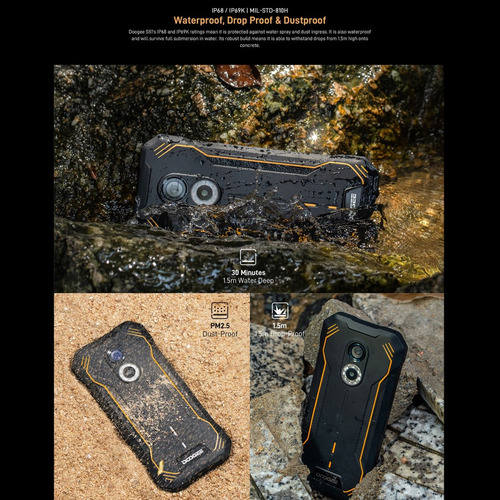 Doogee S51 - Celular Resistente / Gran Batería 5.180mah
