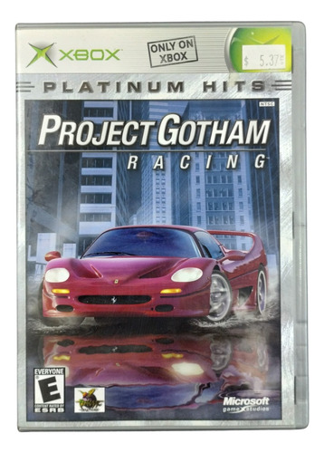 Project Gotham Racing 1 Juego Original Xbox Clasica