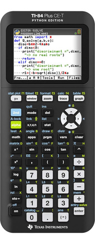 Texas Instruments 84plce/tbl/2e5/a Ti-84 Plus Ce-t - Calcula