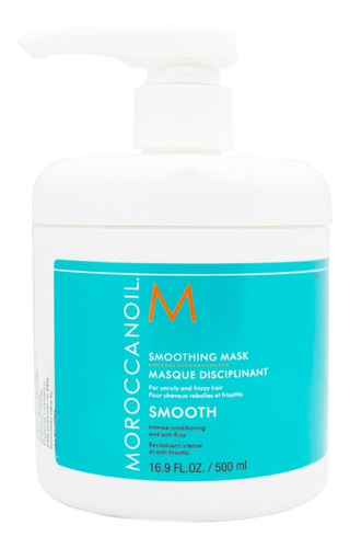 Moroccanoil Smooth Mascara Anti Frizz Argan Pelo Dañado X500