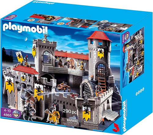 Playmobil 4865 Castillo De Los Caballeros Intek Bunny Toys