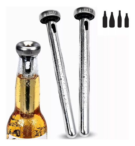 Enfriador De Botella De Cerveza Diseño Eficiente Para Mantener Tu Bebida Siempre Fría Acero Inox Alta Calidad Everest