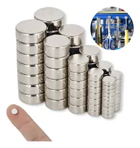 Comprar 100 Pz Imanes Neodimio Redondo Imán 10x5 Mm Super Potente