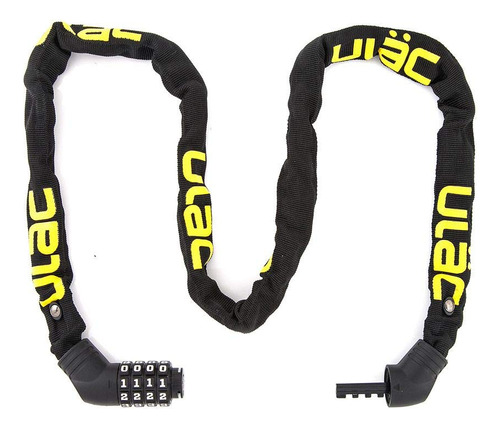 Ulac St Fighter Neo Chain Lock Combo, Resettable 4-digit Co.