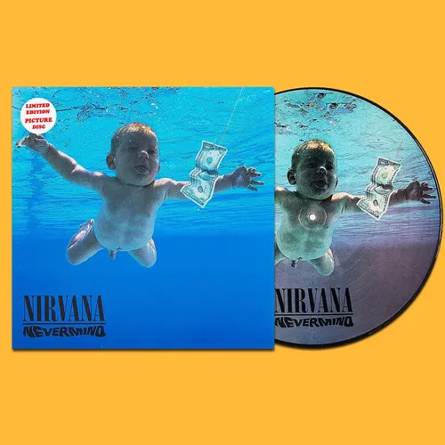 Nirvana - Nevermind Lp Picture Disc Vinil Lacrado | MercadoLivre