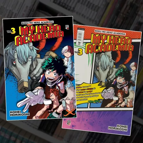 Boku No Hero Mangá Vol. 3 - My Hero Academia Jbc