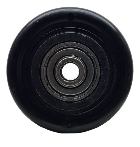 10x Rodinha Rodas De Pu 2 Pol 50mm Com Rolamento Esfera