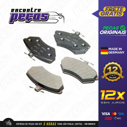 Pastilha Dianteira Passat 2.8 Vr6 1994-1997 Original