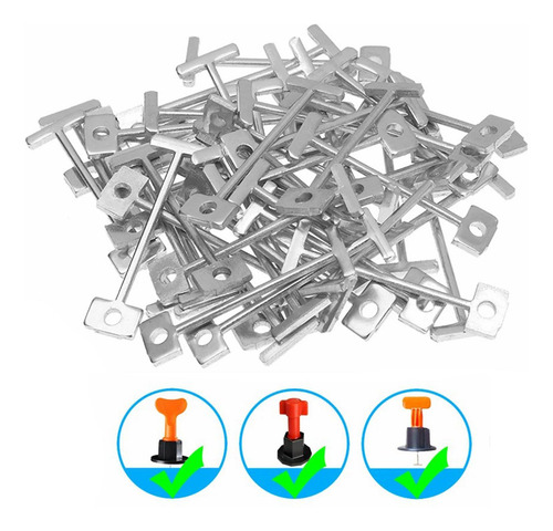2 X 100 Clavos De Aguja De Acero Para Reemplazar Pisos Y