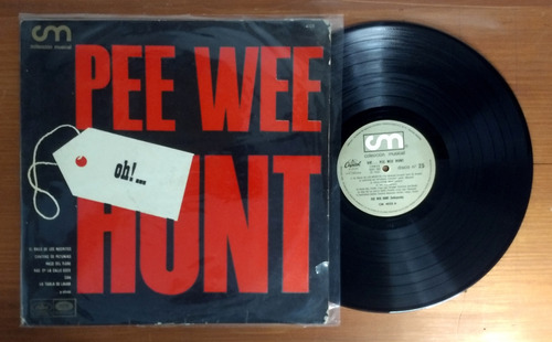 Pee Wee Hunt Oh 1967 Disco Lp Vinilo