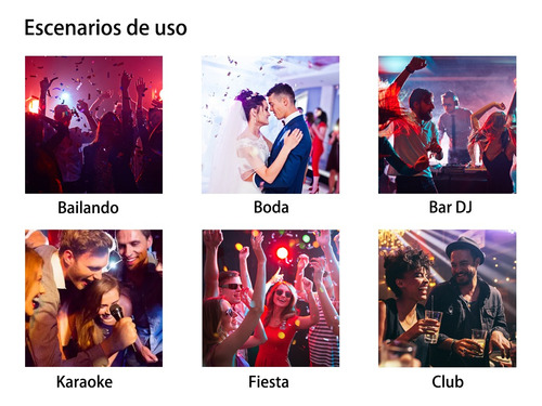 Proyector Lase Luces Para Escenario De 360 ° Luz Para Fiesta