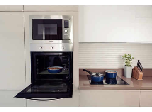 Conjunto de utensílios de cozinha de cerâmica multifuncional Tramontina, 10 peças, cor azul