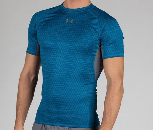 Under Armour Playera De Compresión Para Hombre Mod 1257477