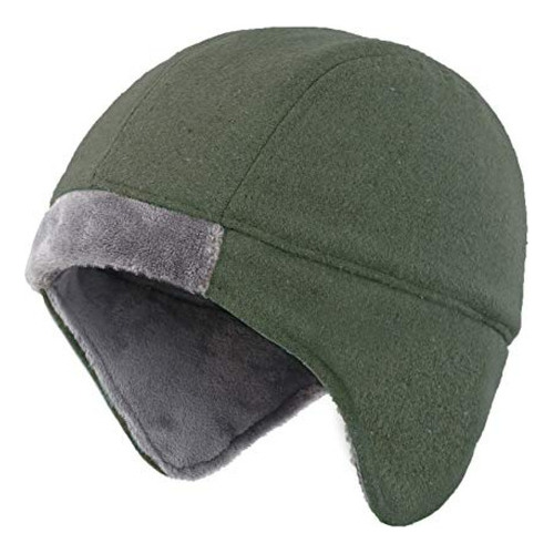 Connectyle - Gorro Térmico Con Forro Polar Para Hombre Con T