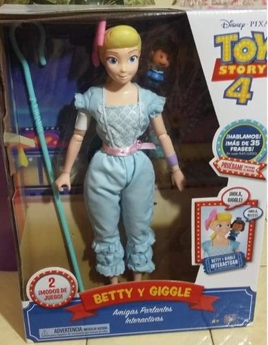 Toy Story 4 Betty 36cm Giggle Amigas Interactivas 35 Frases