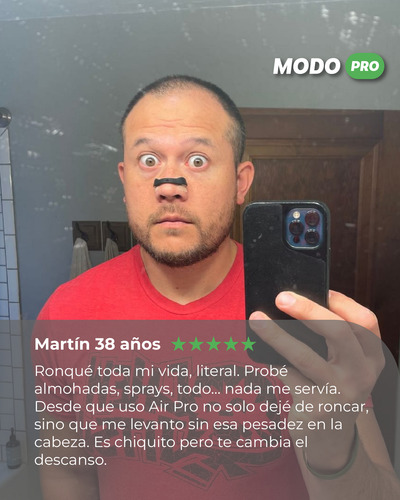 Kit Dilatador Nasal - Air Pro - Anti Ronquidos X 90 U