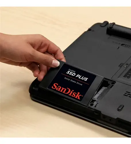 Disco Sólido Interno Sandisk 1tb Plus Sata3 535mbs 2.5pol | Frete