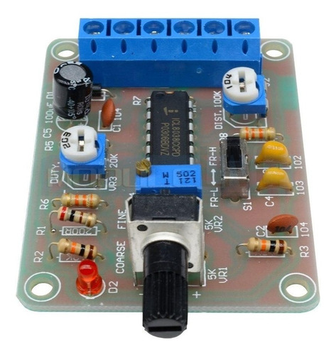 Generador Funciones Icl8038 Arduino Raspberry