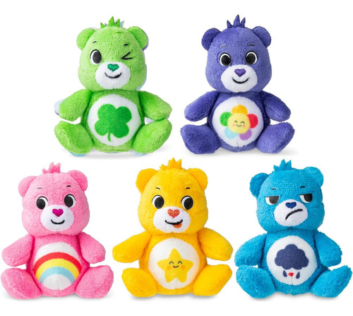 Ositos Cariñositos Micro Care Bears Set De 6 Peluches Micro.