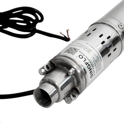 Imagen 6 de 10 de Bomba Solar Sumergible 70mts 24v 2000lph 76mm Diámetro