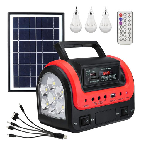 Gerador Solar, Central Elétrica Portátil Com Painel