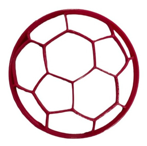 Imagen 1 de 2 de Molde Cortante Pelota Futbol Mundial 8cm Galleta Cookie