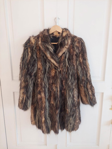 Saco Tapado De Piel Natural Talle S / M Alaska Furs (Usado)