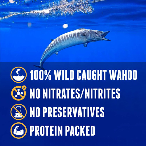 Spicy Chili Wahoo Ono Fish Jerky - Sabor Dulce Y Picante Uma
