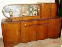 Comprar Aparador Bahiut Bargueño Cristalero Antiguo Años 60