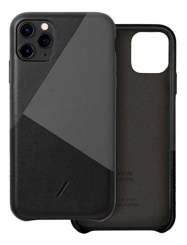 Funda Para iPhone 11 Pro Max - Negra/gris Native Union Clic