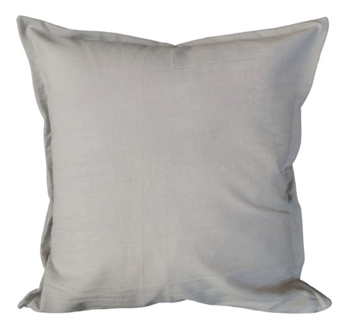 Imagen 2 de 9 de Fundas Almohadones 40x40 Tusor Con Cierre Decorativo Colores