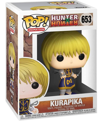 Funko Pop Kurapika 653 Hunter X Hunter Animation Original !