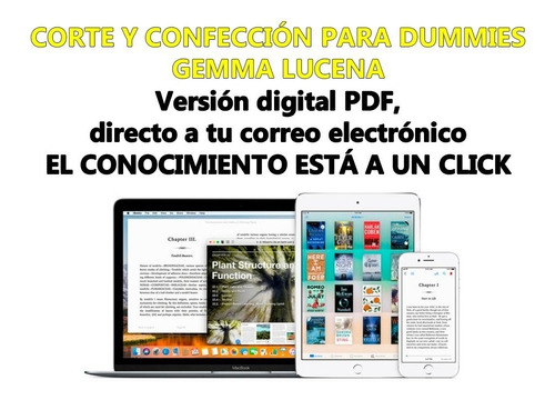 Corte Y Confección Para Dummies Gemma Lucena