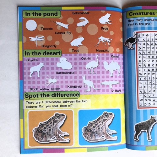 Libro De 100 Stickers: Animales - Flowerpot Press