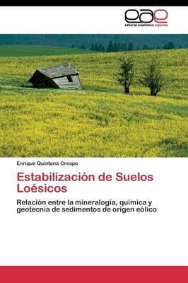 Libro Estabilizacion De Suelos Loesicos - Quintana Crespo...