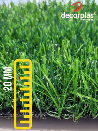 Grass Sintético Decograss Modelo Garden 20mm Verde 2.00x2.50