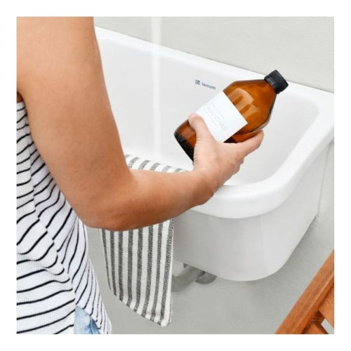 Imagen 3 de 6 de Pileta Lavadero Ferrum Con Fregadero De Colgar Plk-b - Rex
